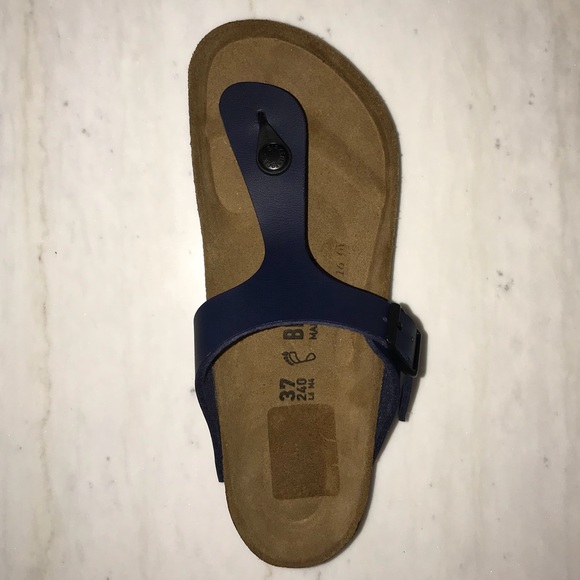 Women’s Birkenstock Gizeh Sandals New. Dark Blue - Picture 3 of 4